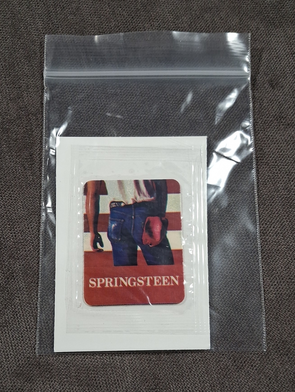 Vintage Springsteen RIP Into Rock Hostess 50th Ann. Album Cover Stickers NEW
